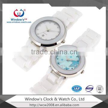 2014 Luxury Ceramic Watches and Diamond Bezel OEM Brand Watches Men