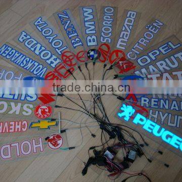 High Quality&High Brightness EL car sticker / el auto sticker / equalizer el car sticker / 400mmX100mm