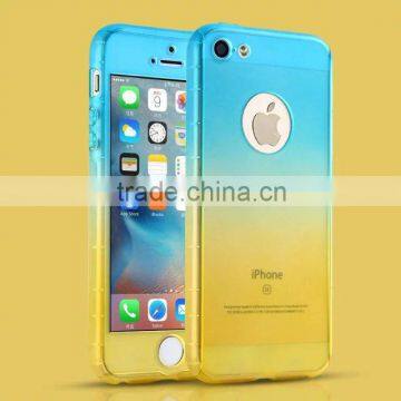 New Products Full Body Protective Cover Slim Phone Case With Tempered Glass Screen Protector for IPhone 5 5S SE