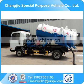 good price high quality independent export 4*2 fecal & sewage suction truck