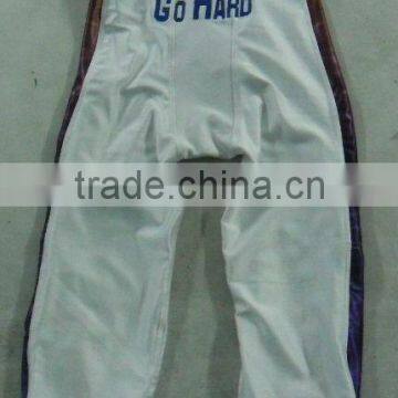Heavy spandex American Football Pants with Embroidery Logo