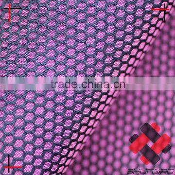 Two Tone Honeycomb Polyester Oxford for Bags photo-3