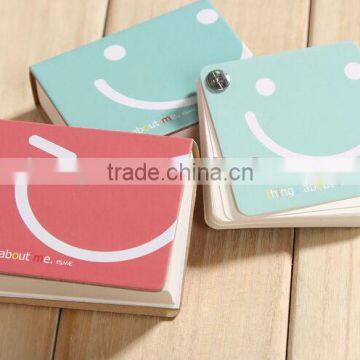 Colorful Pocket note pad for customized design