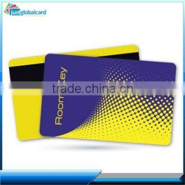 Hotel access control system Rfid smart ID card with logo hot-stamping printing