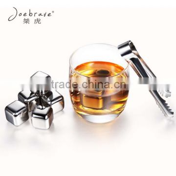 Customized Stainless Steel Whiskey Stones,BPA Free Steel Ice Cubes,Chilling Steel Ice Cubes