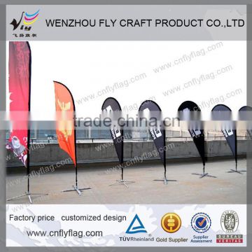 Hot selling hot sale outdoor indoor adversiting banner flag with great price