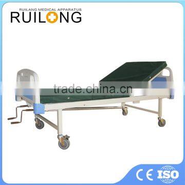 Popular Metal 2 Cranks ABS Manual Hospital Bed For Best Price