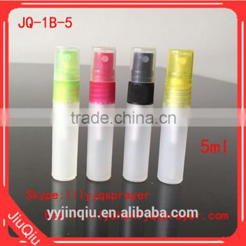 China factory 5ml colorful plastic perfume pen spray