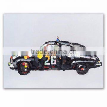 2016 Modern Car Art Oil Painting Wall Decoration