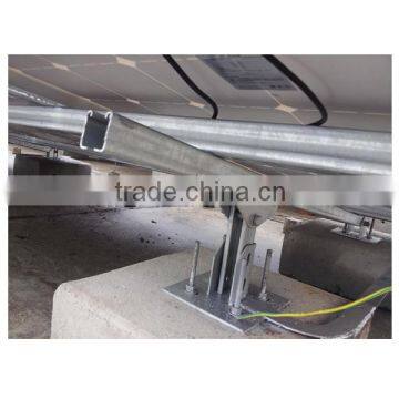 solar steel bracket flat roof