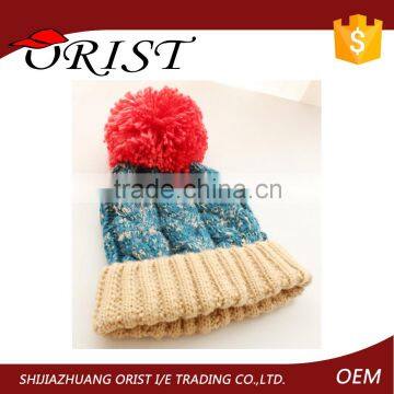 2016 top quality knitting hat without logo