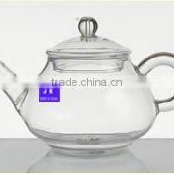 clear glass tea set