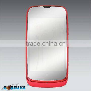 Anti-finger mirror screen protector screen guard for Nokia Lumia 610 mobile phone screen protector film