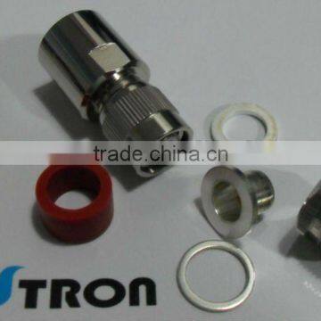 ET-2902 TNC Connectors Male Clamp Straight For Cable