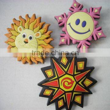 Fancy Sun Sunshine 3D PVC Brooch For Dress