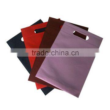 customized full automatic die cut handle non woven carry bag