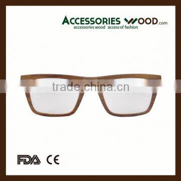 Hot sales fashion wood Optics reading glasses