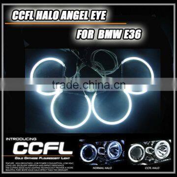 Factory Supply Low Price E36 CCFL Angel Eyes , Super Bright Car Headlights for BMW E36 E38 E39 E46