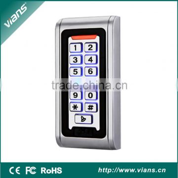 Fully Waterproof metal keypad,standalone rfid door access control