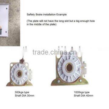 lifting force 200kgs roller motor safety brake