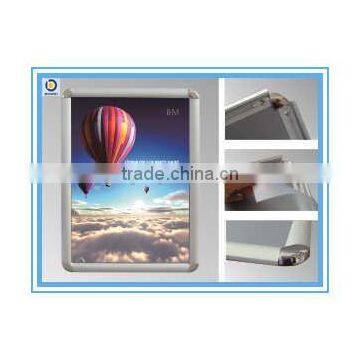 Hot sale 25mm aluminum snap frame with round corner