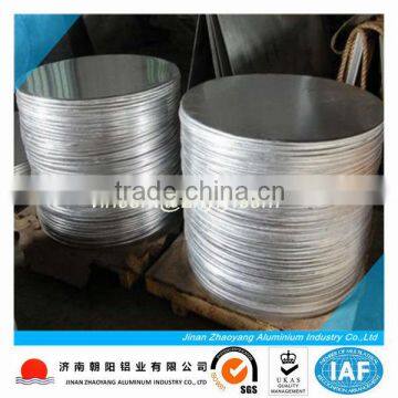 round aluminum sheet with alloy 1050 temper O for cookware production