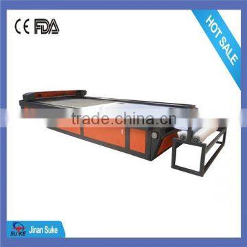 1325 auto feeding CNC laser lathe for cutting fabric