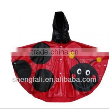 Clear Plastic Rain Coat for Kids