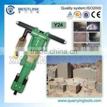 Y24 pneumatic stone drilling rig