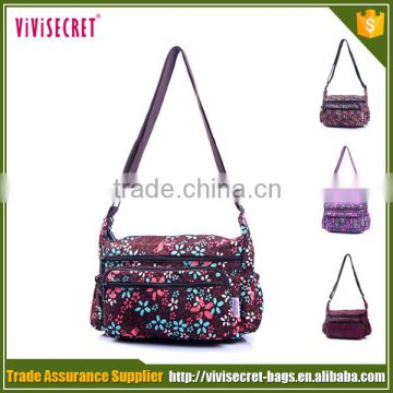 Vivisecret new fashion brand designer women black sport shoulder bags manufacturer