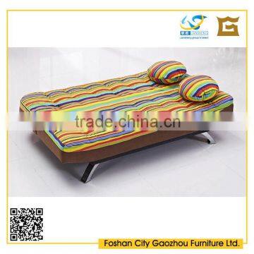 Cheap Price Modern Home Furniture Metal Frame Sofa Bed photo-6