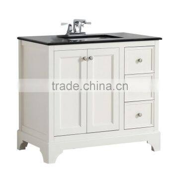 36" Modern Vanity Cabinets Bathroom White Finish China Supplier photo-3