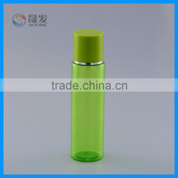 Screw cap pet face toner bottle