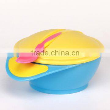 Wholesale Baby Products Baby Tableware With Spoon Bpa Free photo-3