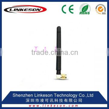 SMA male right angle 433MHz 2dbi antenna