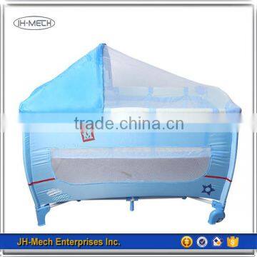 Top Quality Hot Sale Folding Baby Playpen with Mosquito Net