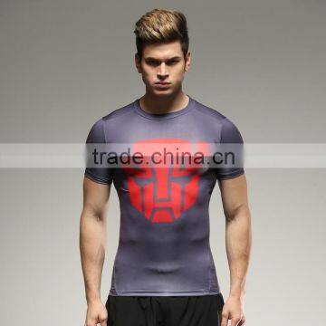 Sublimation t Shirt Lycra,lycra t Shirt Unisex Sixes,SI Lycra t Shirt