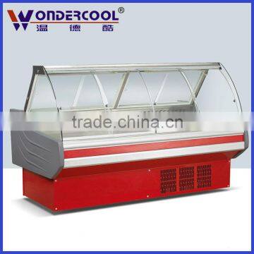 2.5M New Style Commercial supermarket cover door meat fridge