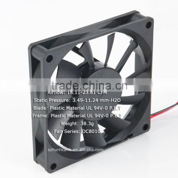 8010 brushless dc fan air cooling