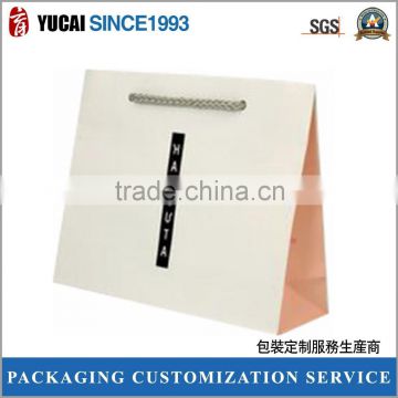 White Kraft paper bag for shopping