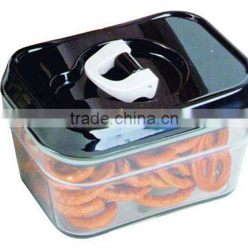 SINOGLASS Cubi Plastic Lid Lock Airtight Storage canister Jar