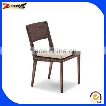 Popular wicker outdoor chair for cafe ZT-1029C