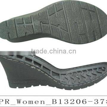 TPR Sole for Women's Wedge Shoe