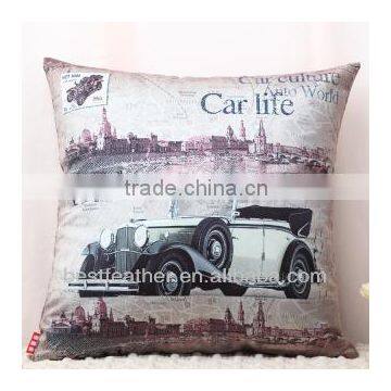 100% Short Soft Velvet Printed Cushion photo-6