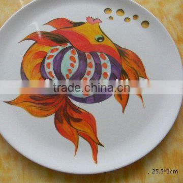 melamine dish melamine printed plate