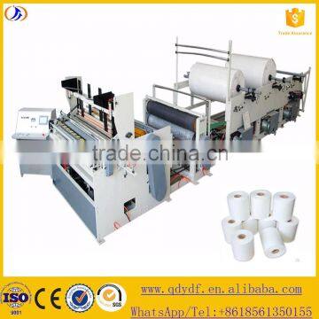High Speed Full Automatic Rewinding Toilet Paper Machine for Toilet Paper Roll