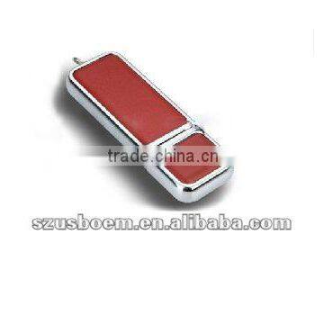 OEM gift leather usb flash disk 4GB