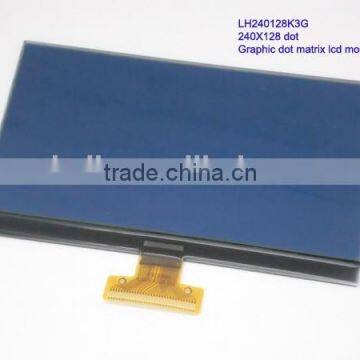 COG 240x128 STN blue negative dot matrix lcd module