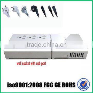 Mobile Phone Use Socket for Samsung,eu Socket, ac Socket With Usb Mobile Travel Charger