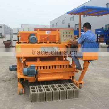 Big output low investment hollow brick machine QT6-25